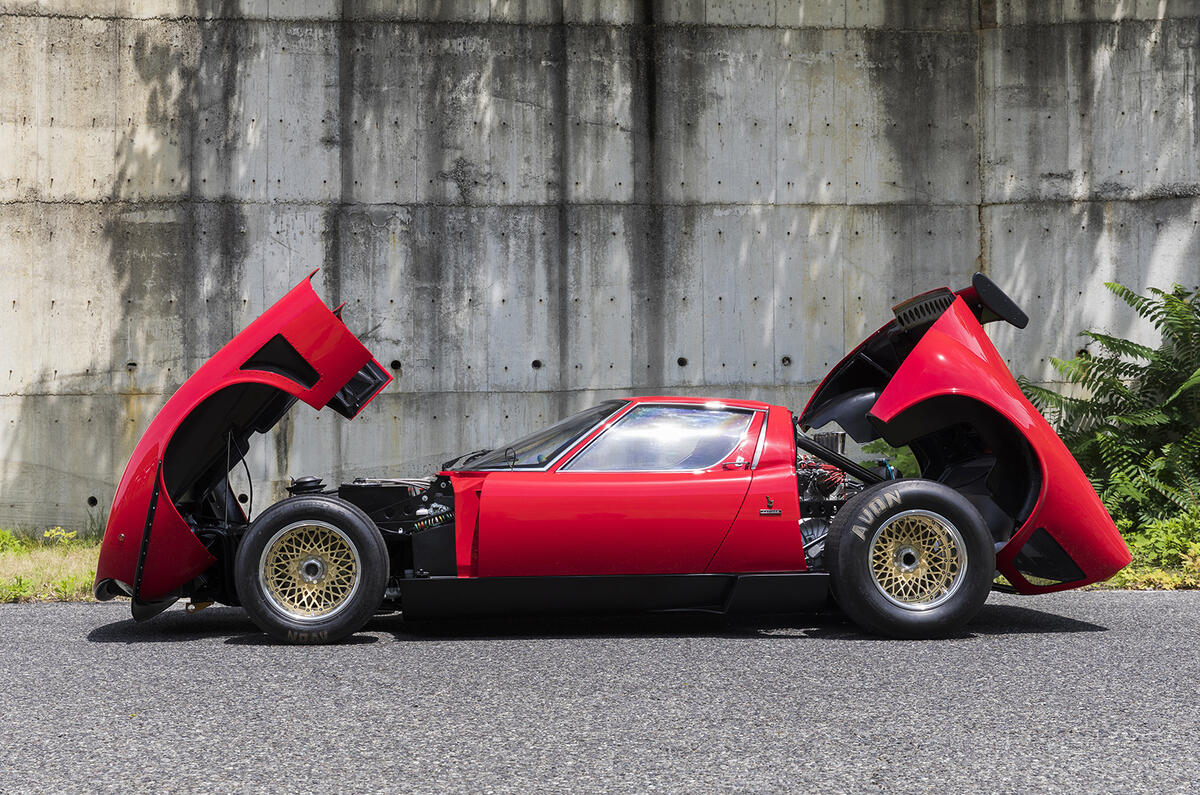 Lamborghini reveals in-house restored one-off Miura SVR