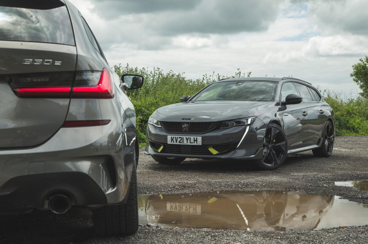 52 PHEV wagons triple test 2021 508 static