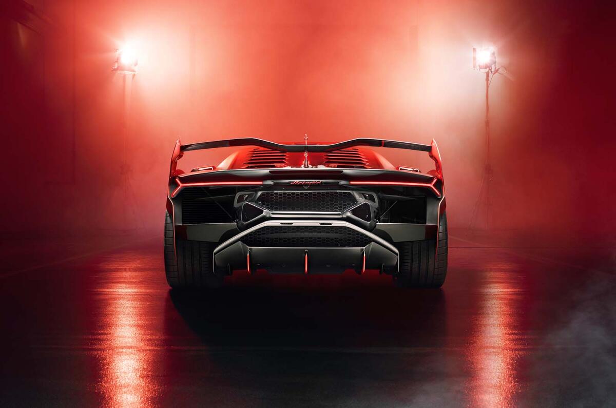Lamborghini SC18 concept - rear