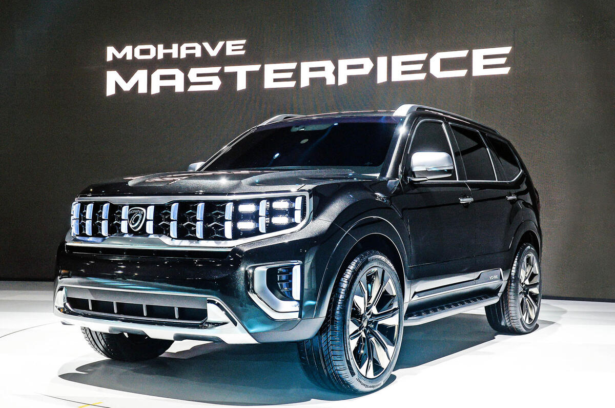 Kia Mohave Masterpiece concept SUV - front