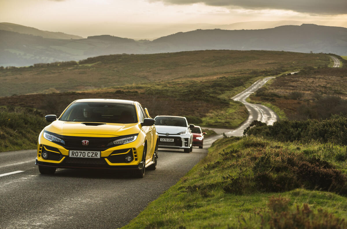 Britain's best affordable drivers car 2020 - group road Britain's best affordable drivers car 2020 - group road