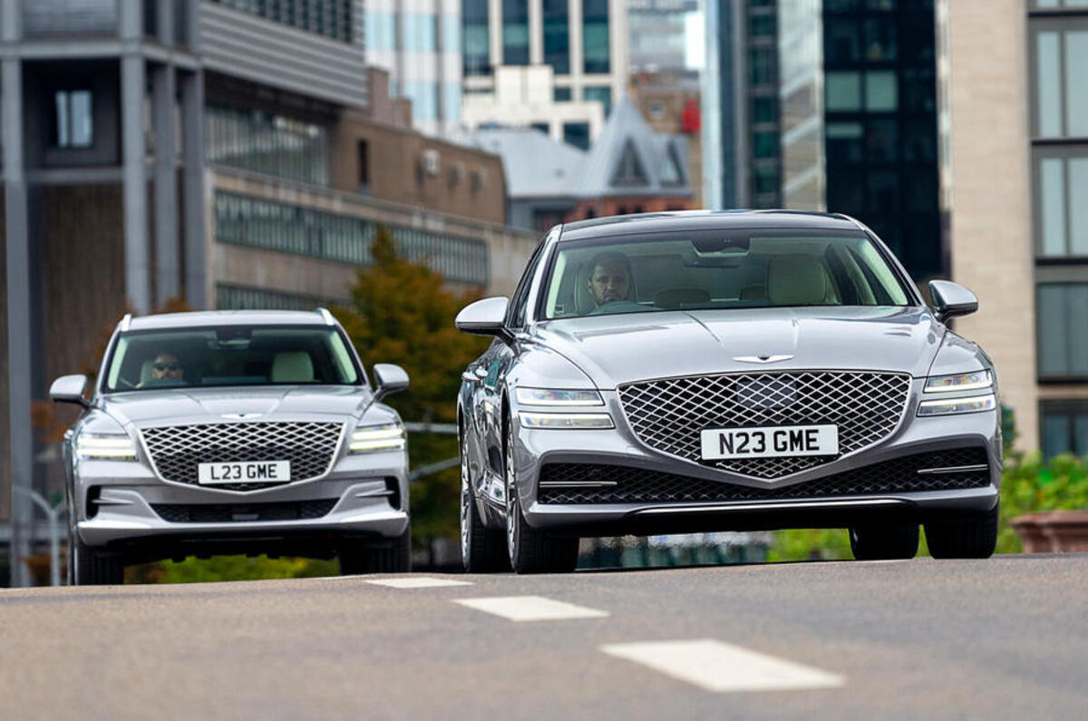 548 genesis gv80 and g80