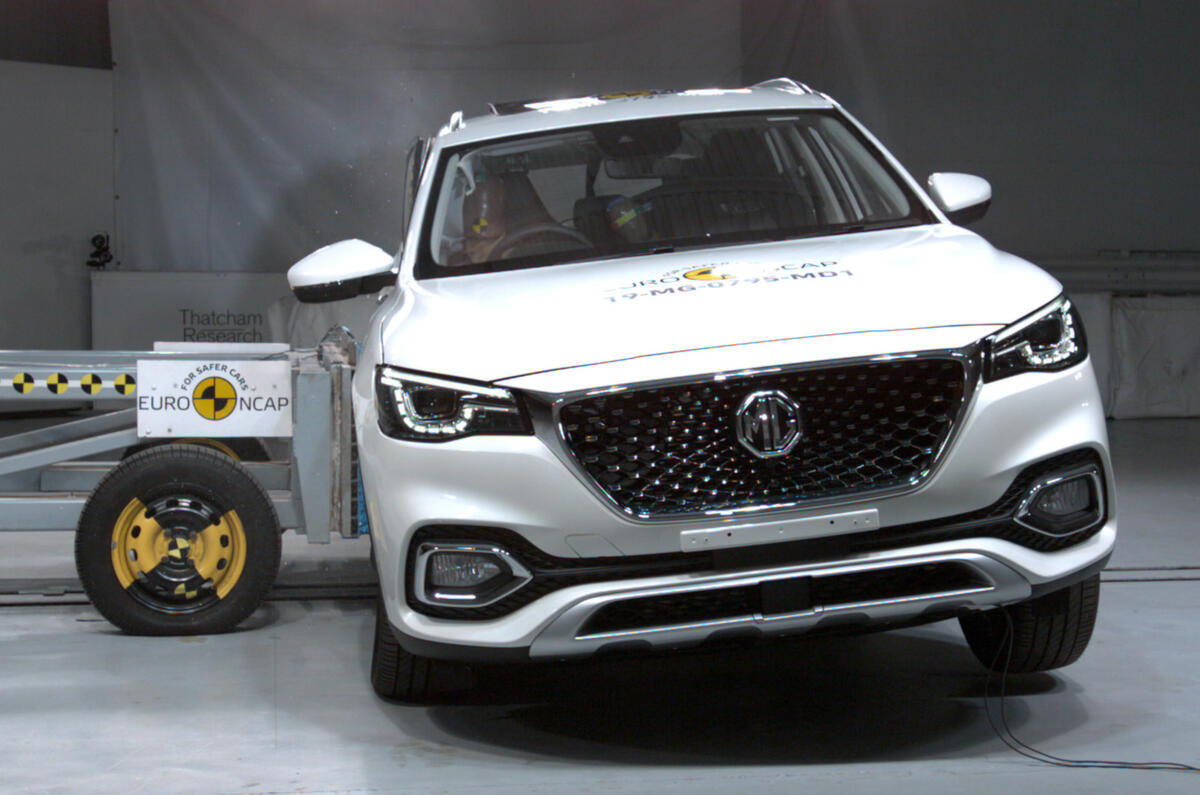 Euro NCAP crash tests - 2019 MG ZS