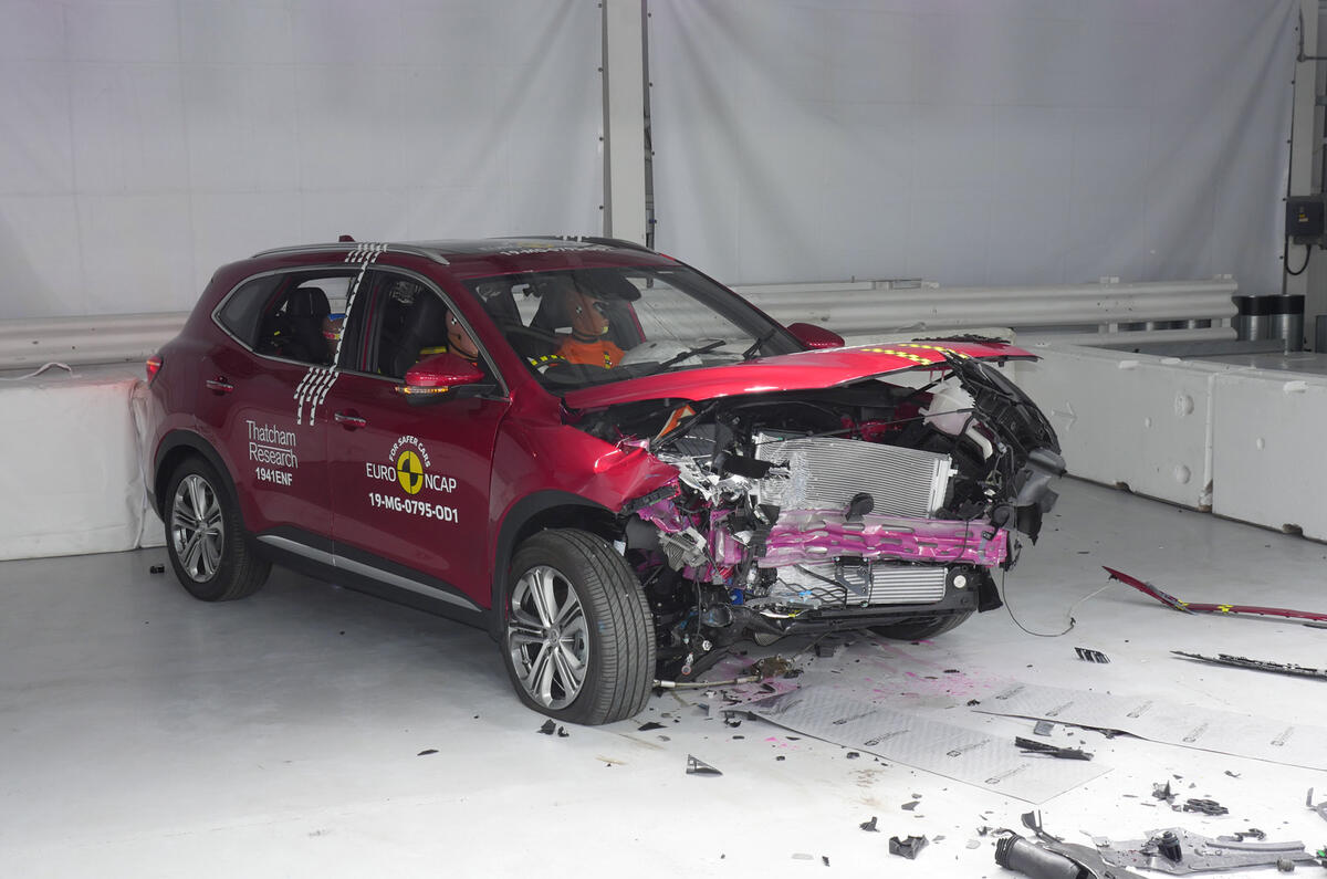 Euro NCAP crash tests - 2019 MG HS