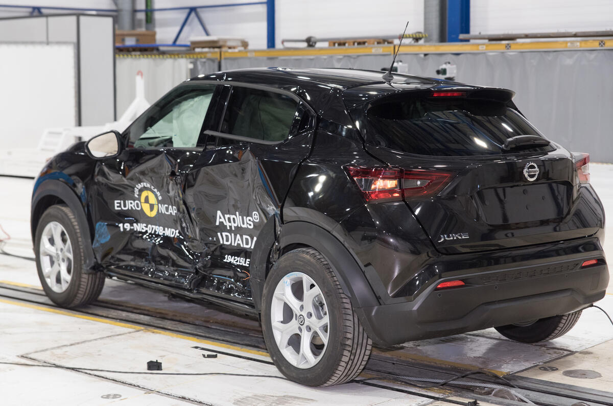 Euro NCAP crash tests - 2020 Nissan Juke