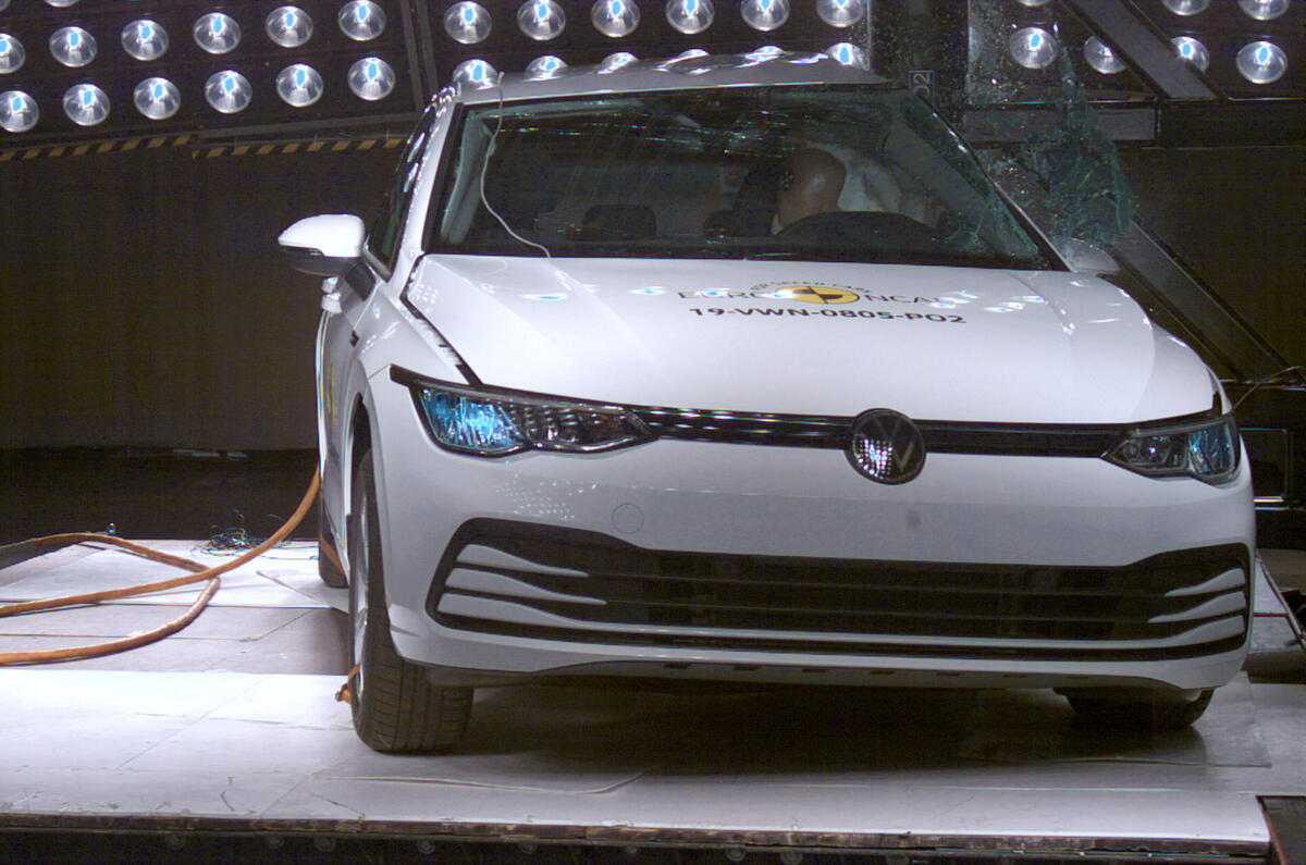 Euro NCAP crash tests - 2020 Volkswagen Golf