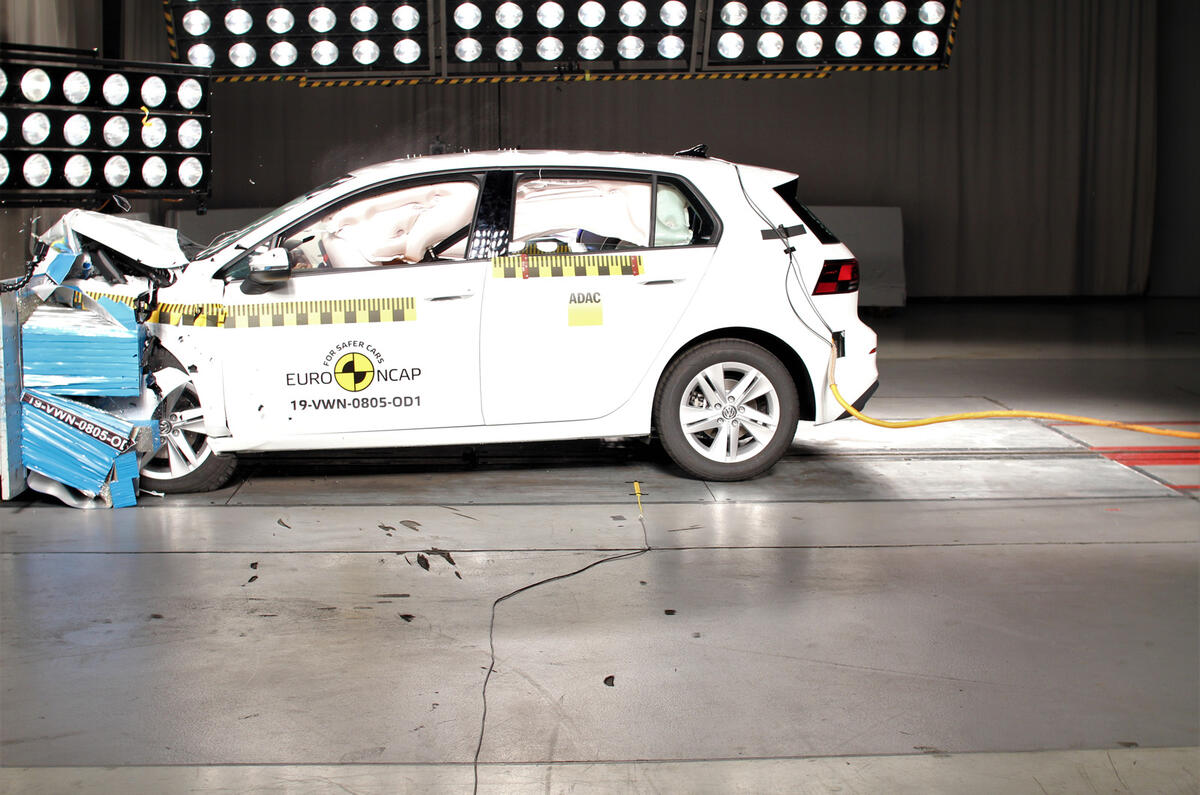 Euro NCAP crash tests - 2020 Volkswagen Golf