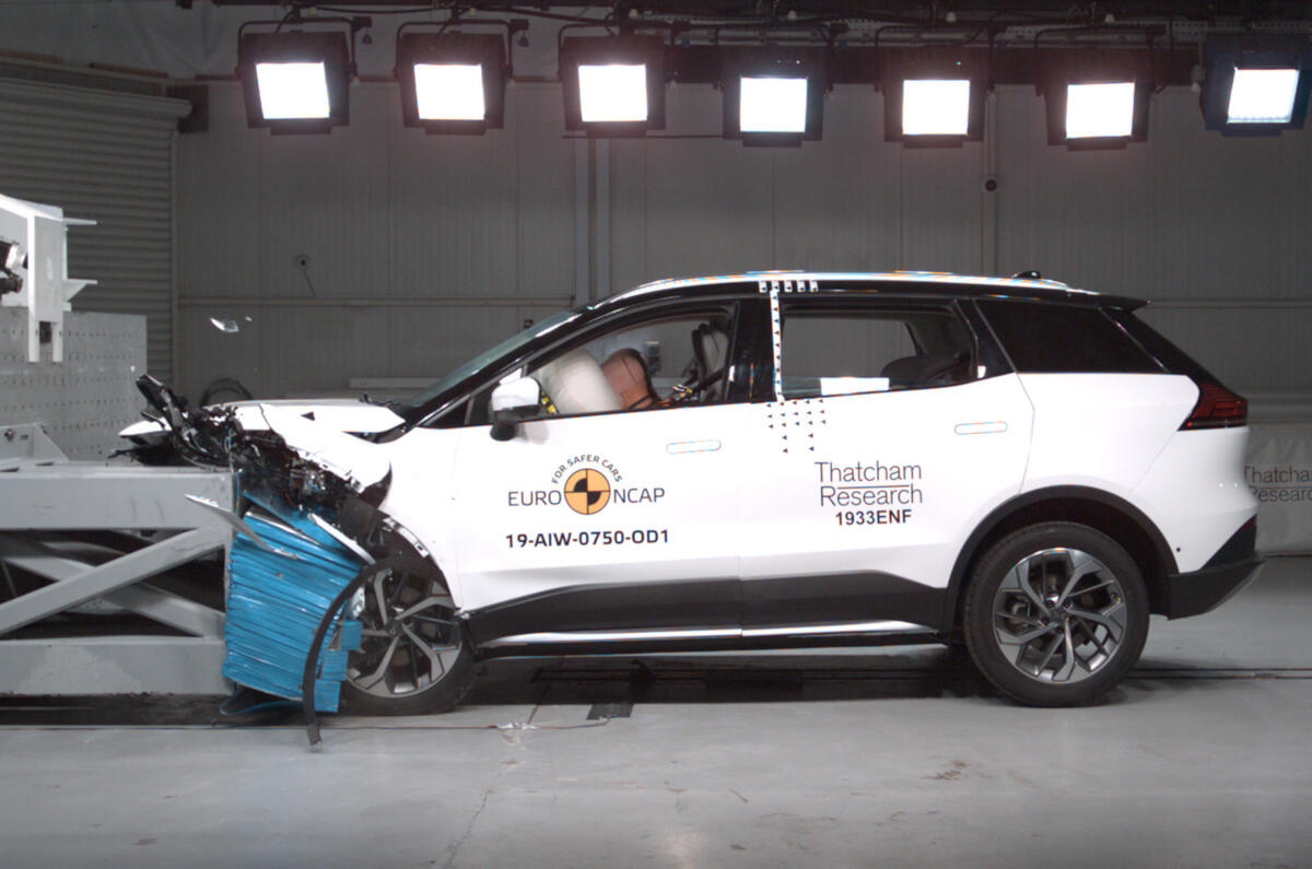 Euro NCAP crash tests - Aiways U5