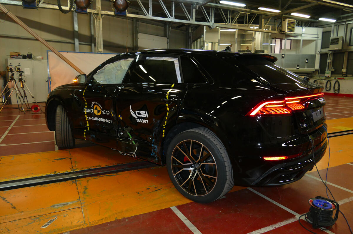 Euro NCAP crash tests - 2019 Audi Q8