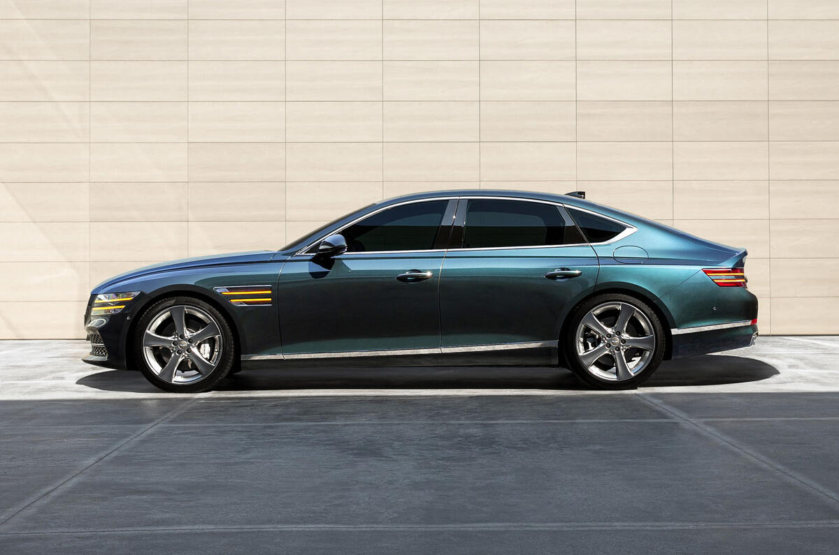 2021 Genesis G80 reveal - static 2021 Genesis G80 reveal - static