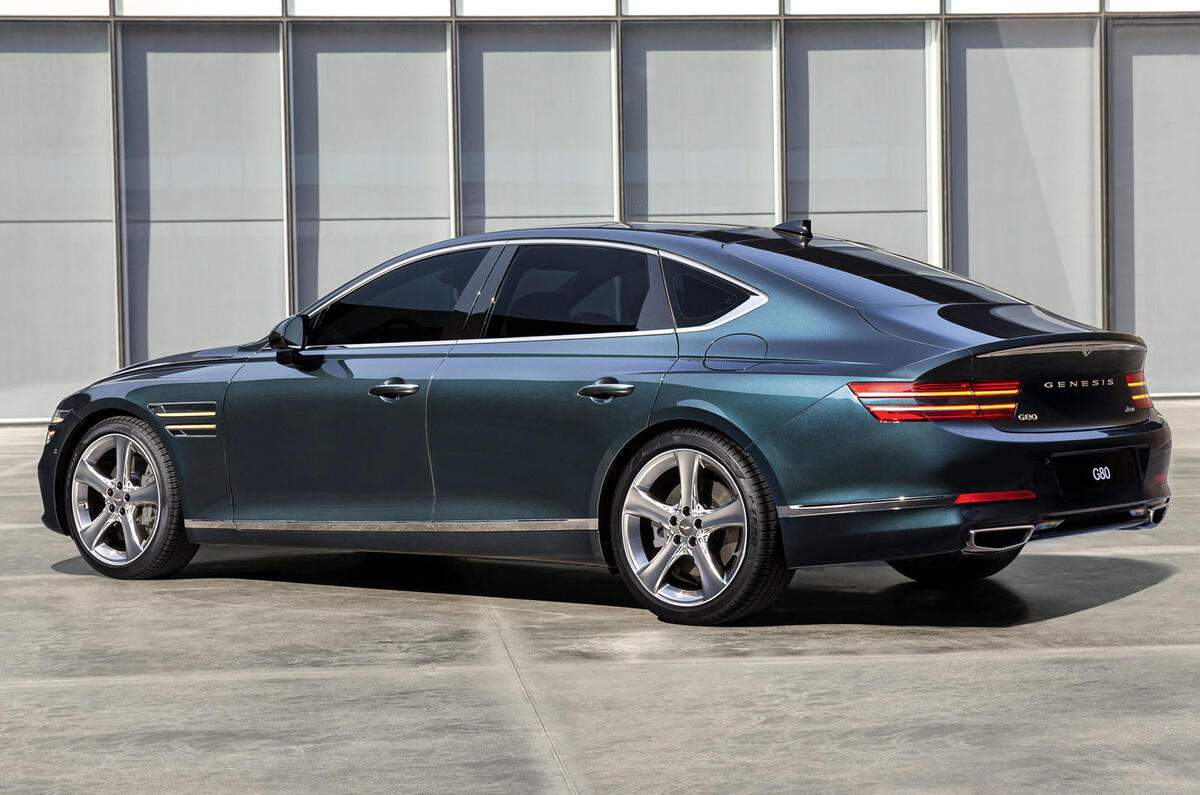 2021 Genesis G80 reveal - static 2021 Genesis G80 reveal - static