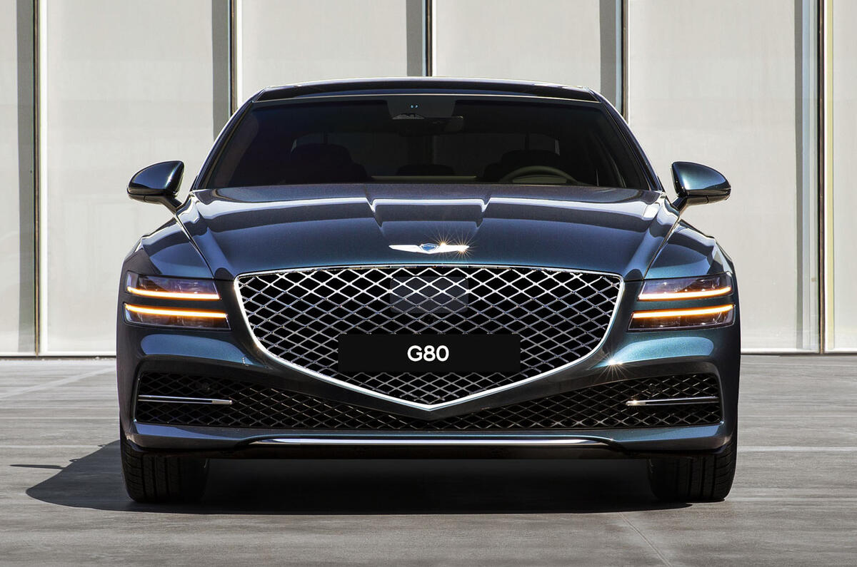 2021 Genesis G80 reveal - static