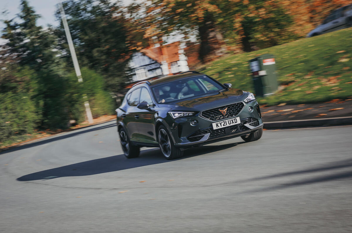 57 Bentley Cupra Christmas road trip cupra on road front