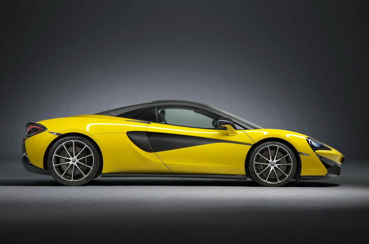 McLaren 570S Spider officially revealed ahead of Goodwood debut