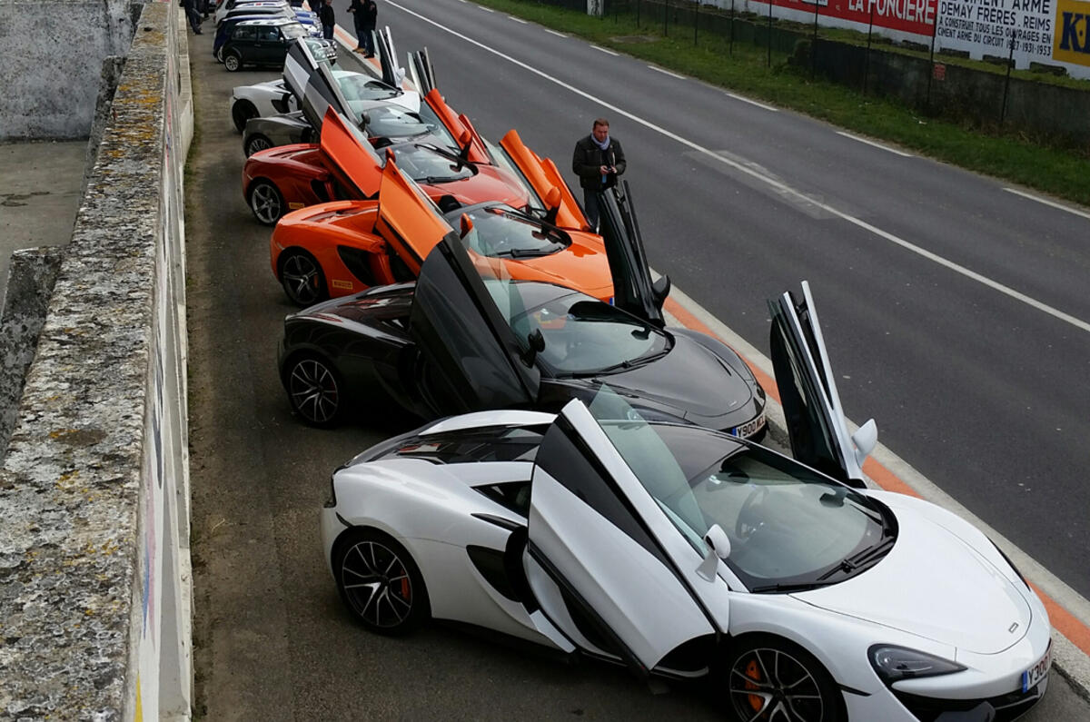 McLaren 570S to Geneva