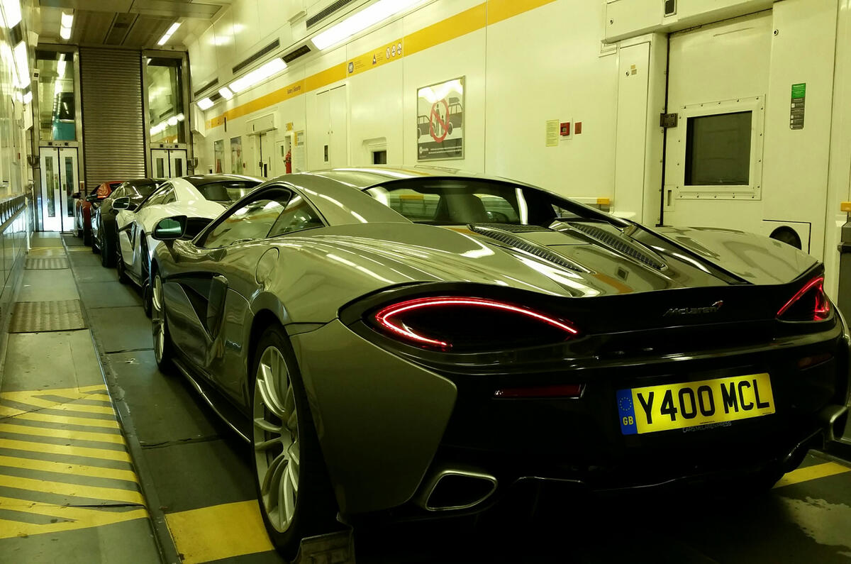 McLaren 570S to Geneva