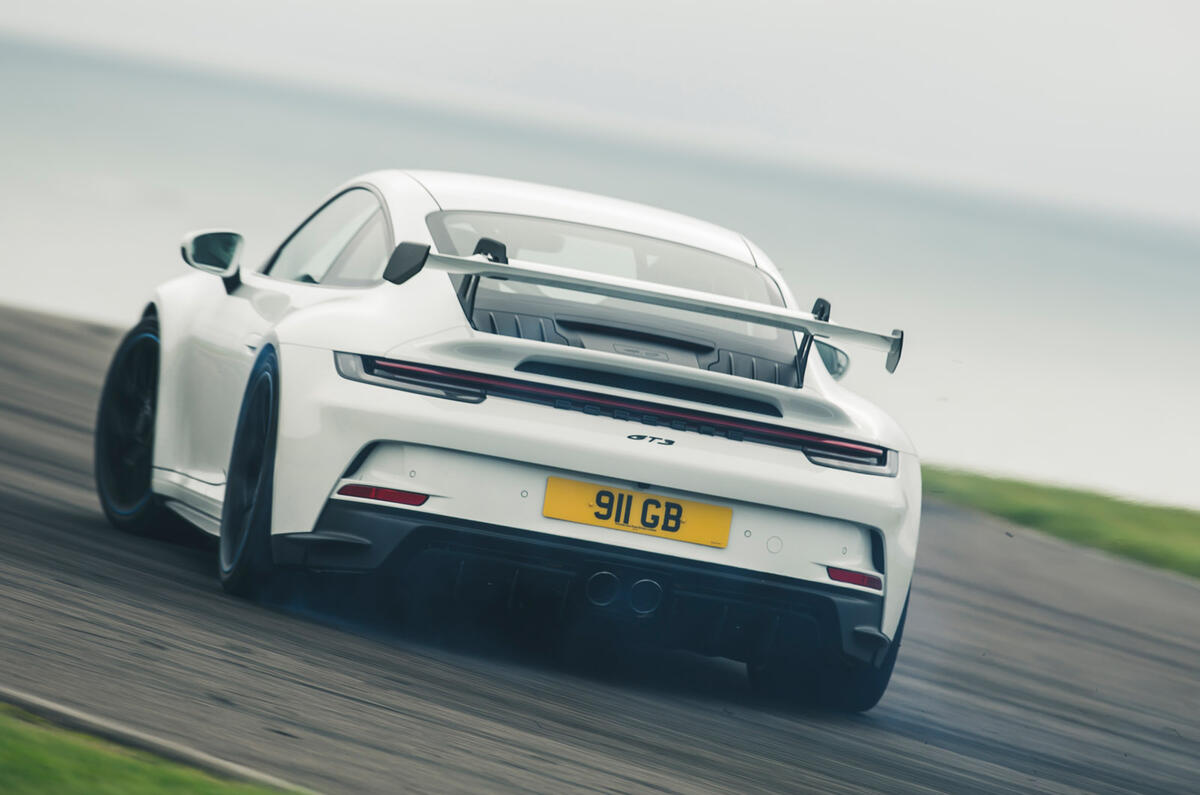 58 Britains best drivers car 2021 porsche track rear 58 Britains best drivers car 2021 porsche track rear