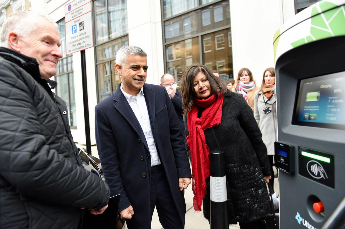 100 new EV chargers rolled out in London with focus on new electric taxis