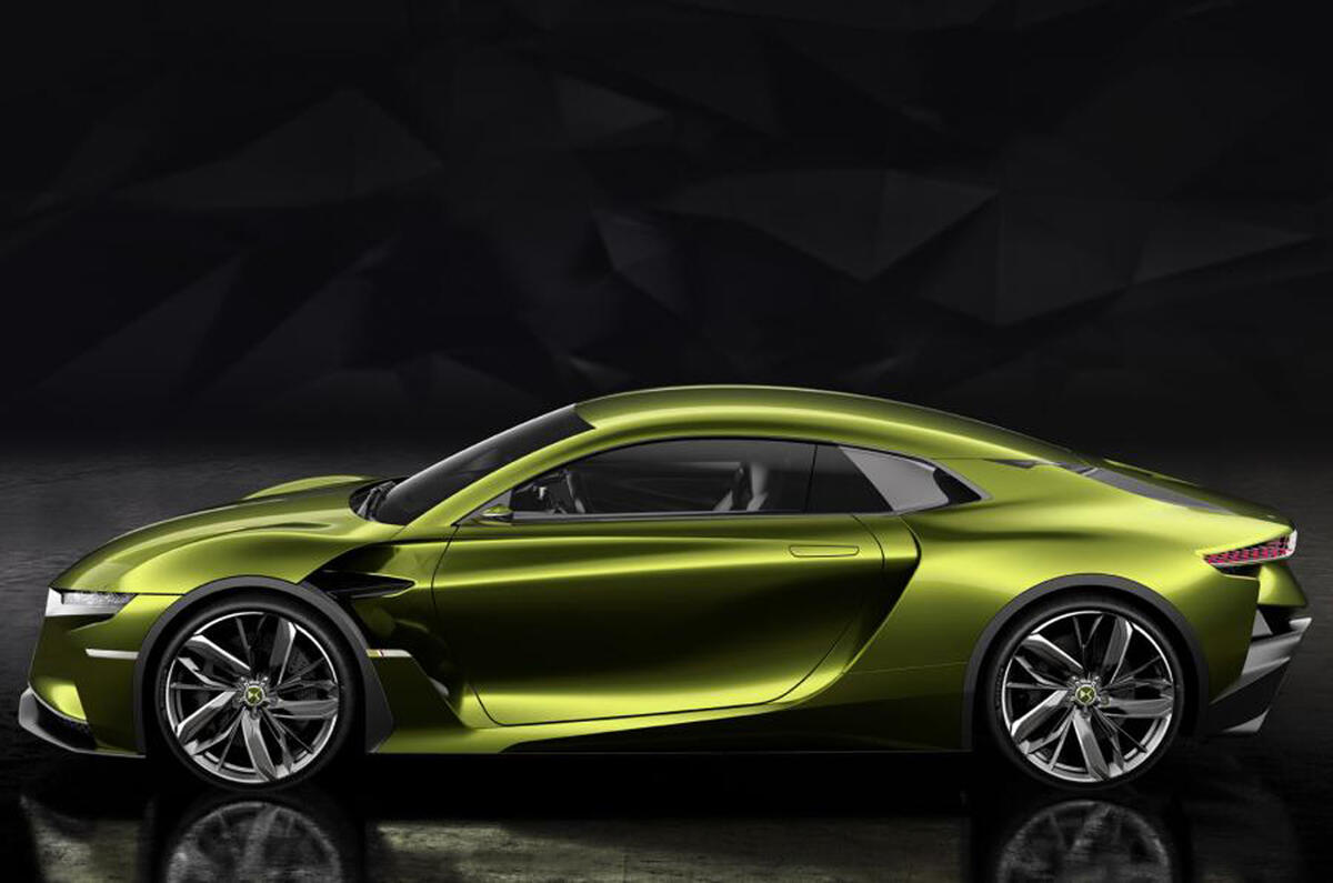 DS E-Tense concept
