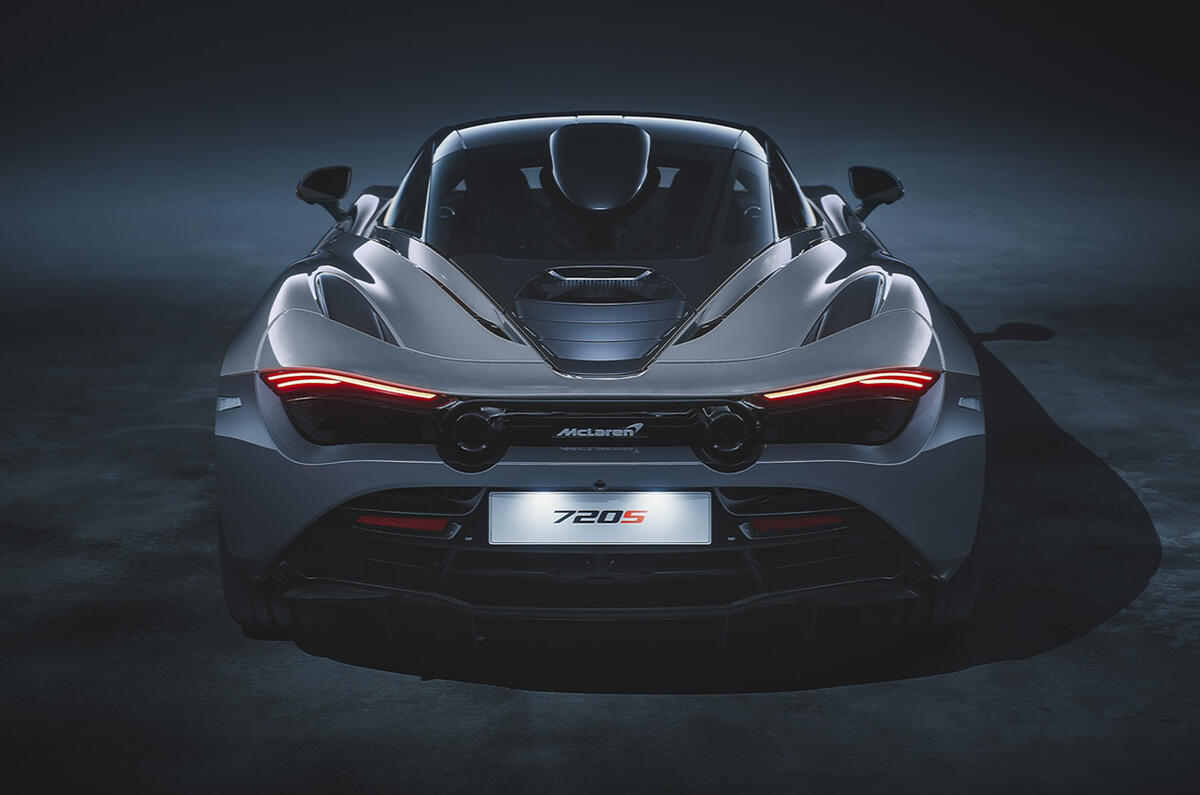 2020 McLaren 720S Le Mans edition - rear 2020 McLaren 720S Le Mans edition - rear