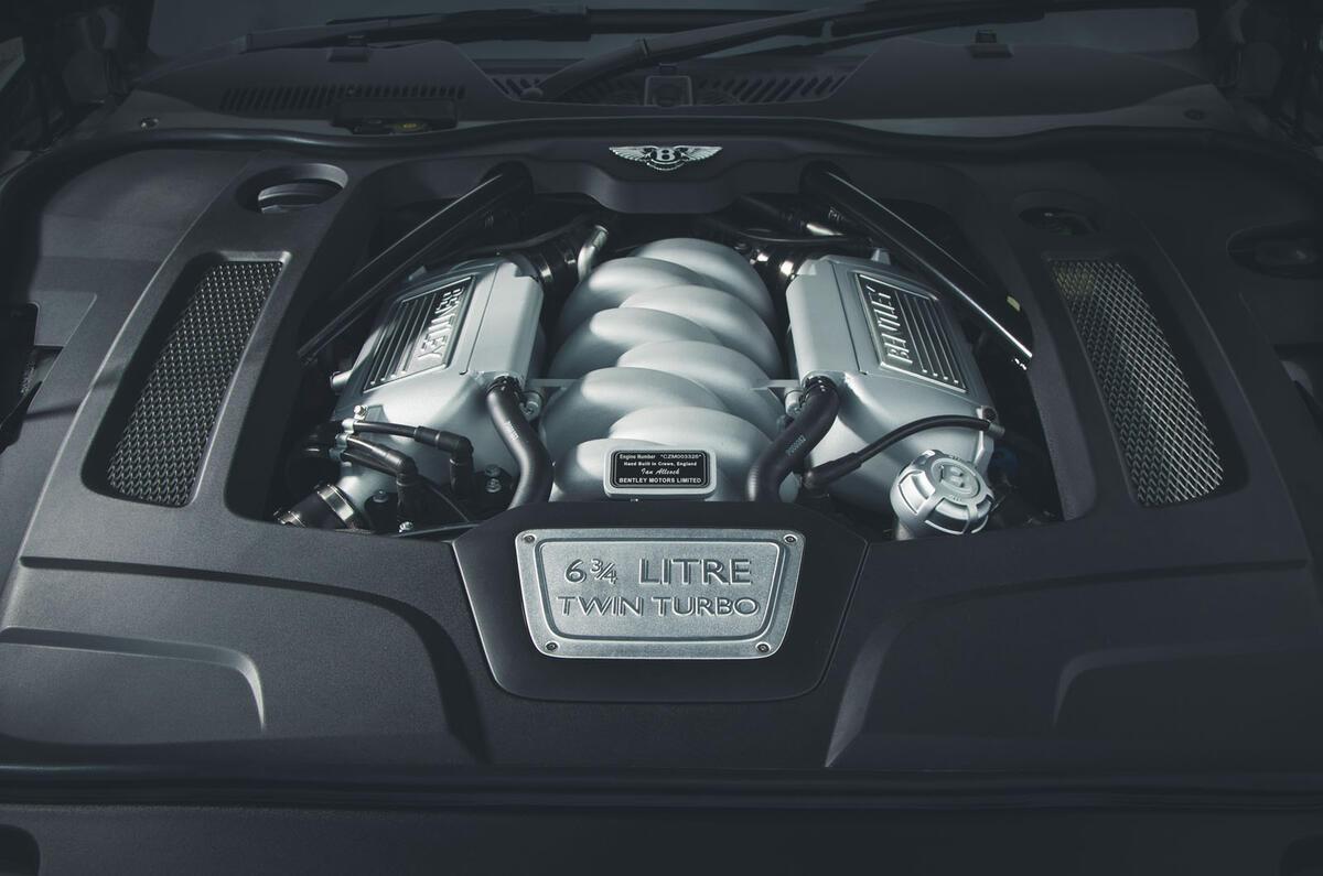 Bentley V8 feature