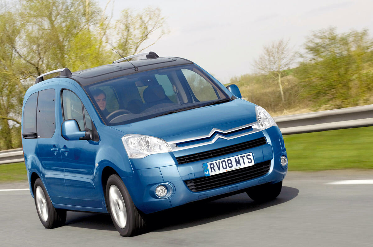 Citroën Berlingo Multispace - tracking front Citroën Berlingo Multispace - tracking front