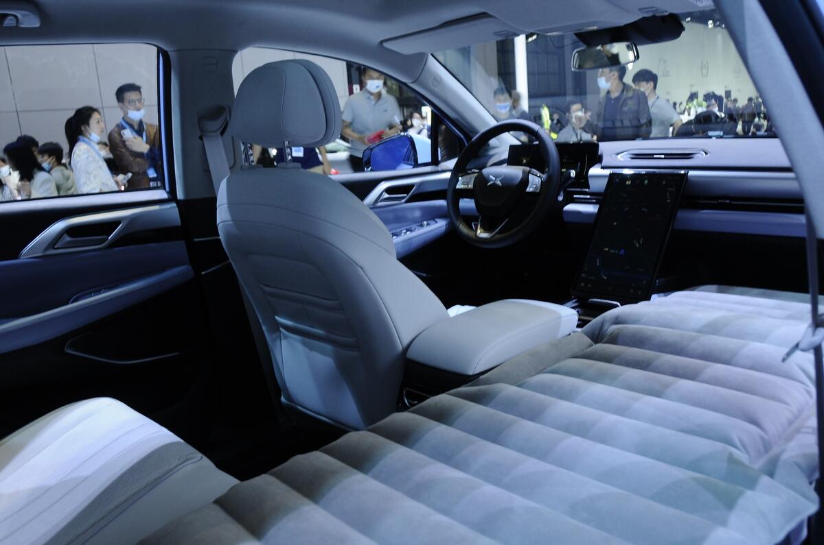 5 Shanghai   XPeng P5 bed