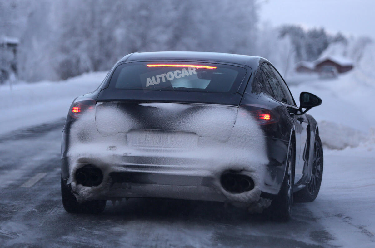 Porsche Panamera spy 2016