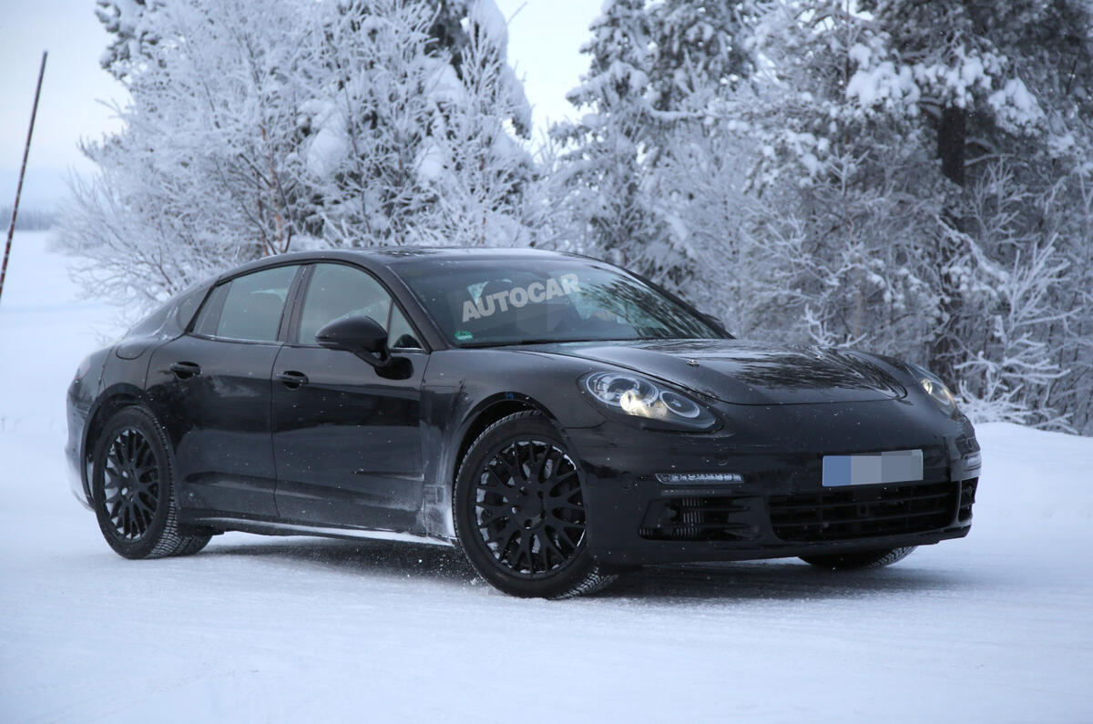 Porsche Panamera spy 2016