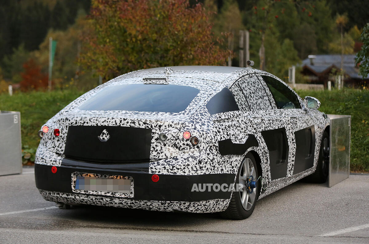 Vauxhall Insignia spy shots