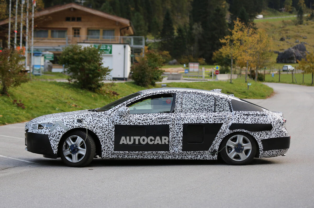 Vauxhall Insignia spy shots