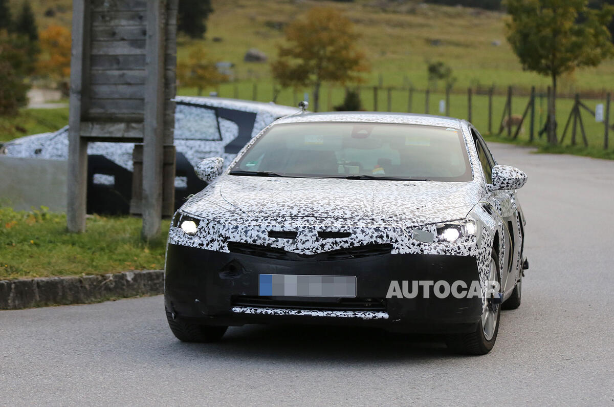 Vauxhall Insignia spy shots