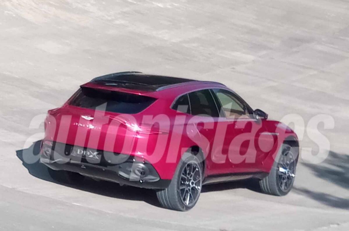 Aston Martin DBX leaked