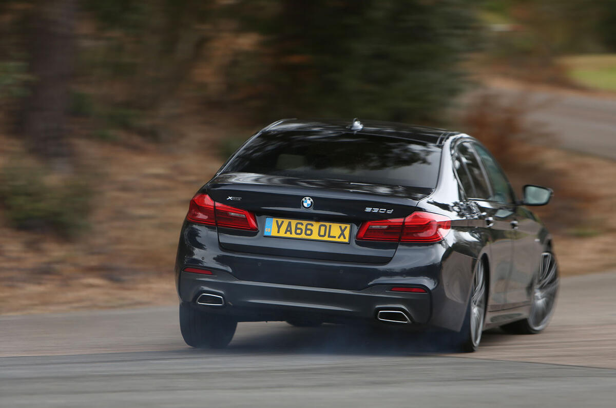 BMW 5 Series vs Mercedes-Benz E-Class vs Jaguar XF - group test