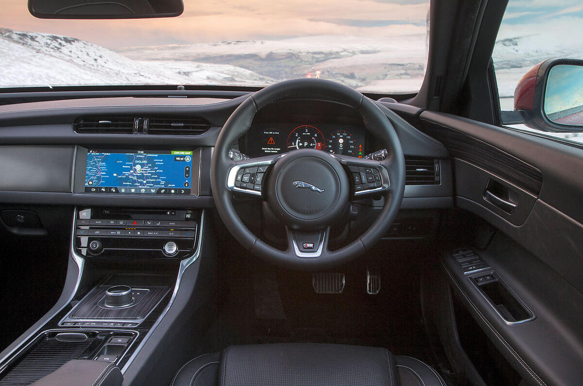 BMW 5 Series vs Mercedes-Benz E-Class vs Jaguar XF - group test