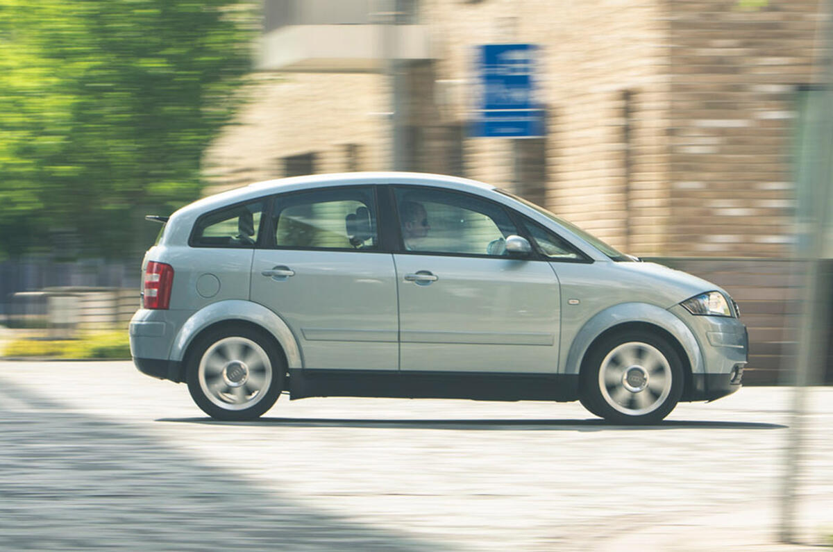 Audi A2 - side Audi A2 - side