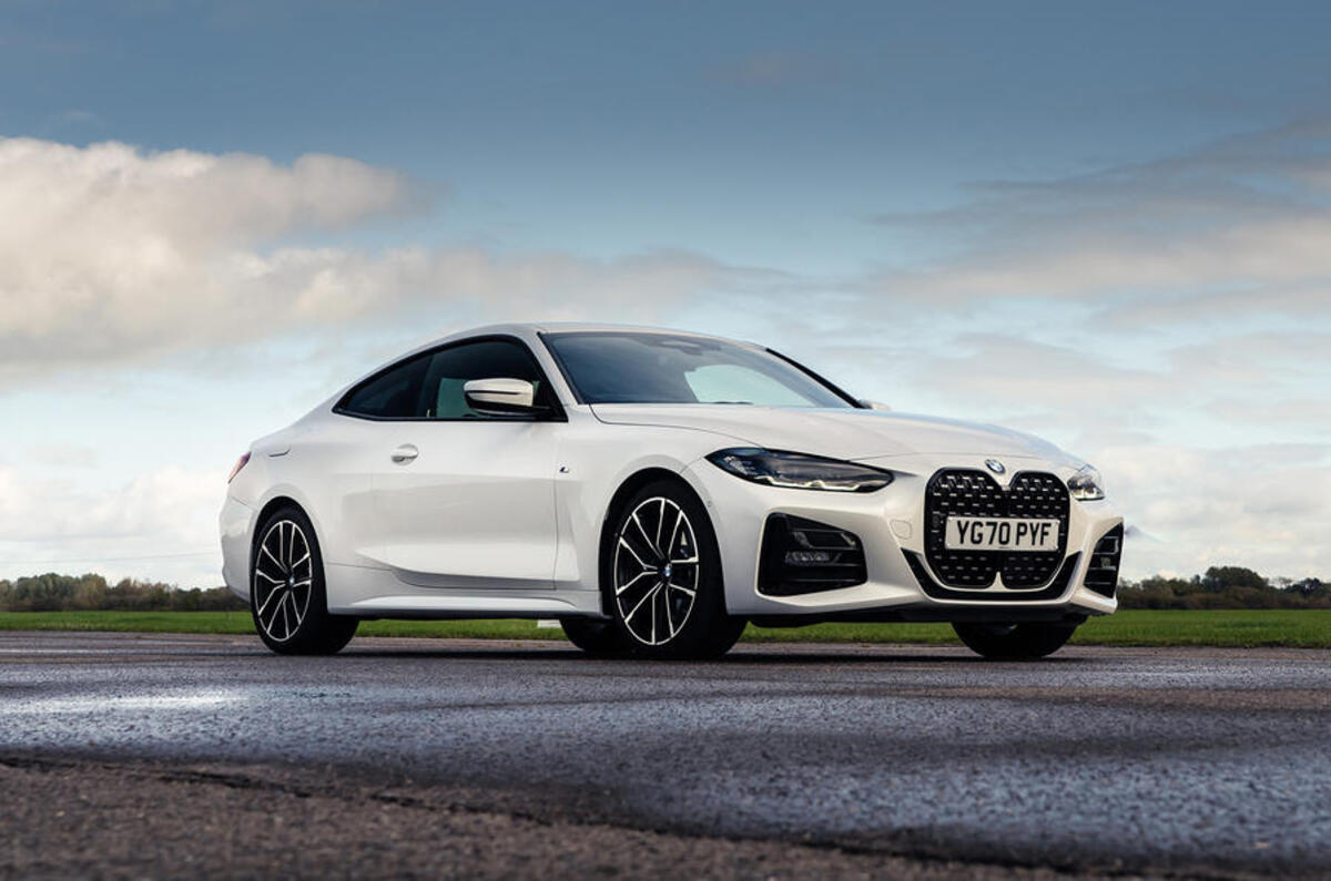 Autocar writers car of 2020 - BMW 4 Series static