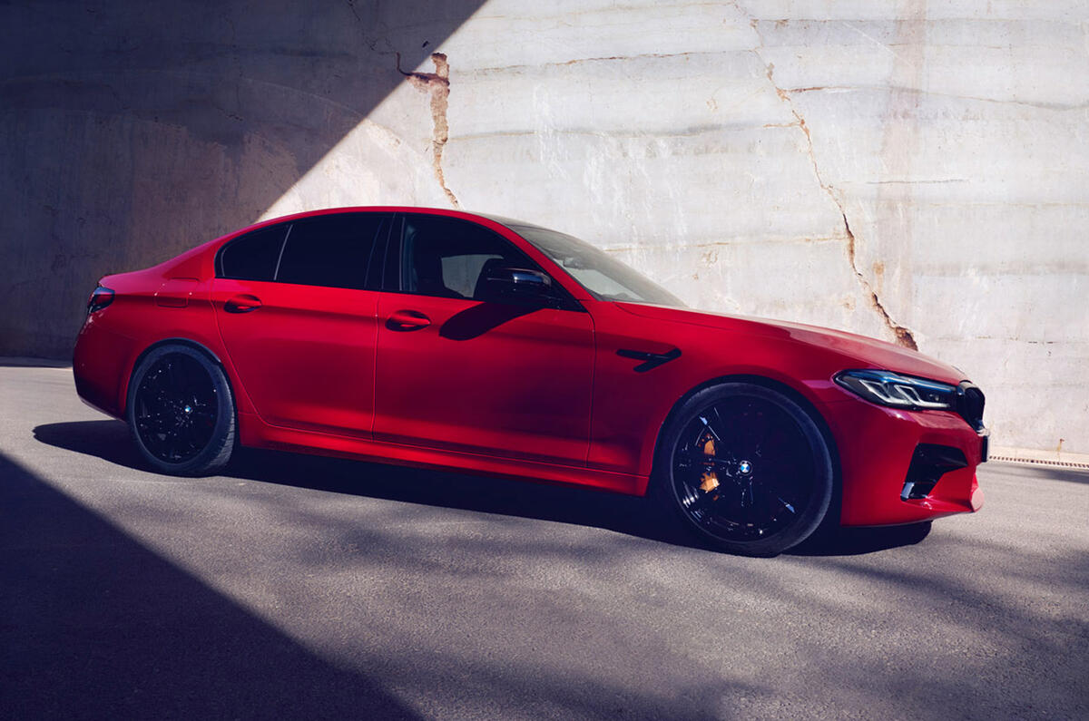 BMW M5 2020 - static side BMW M5 2020 - static side