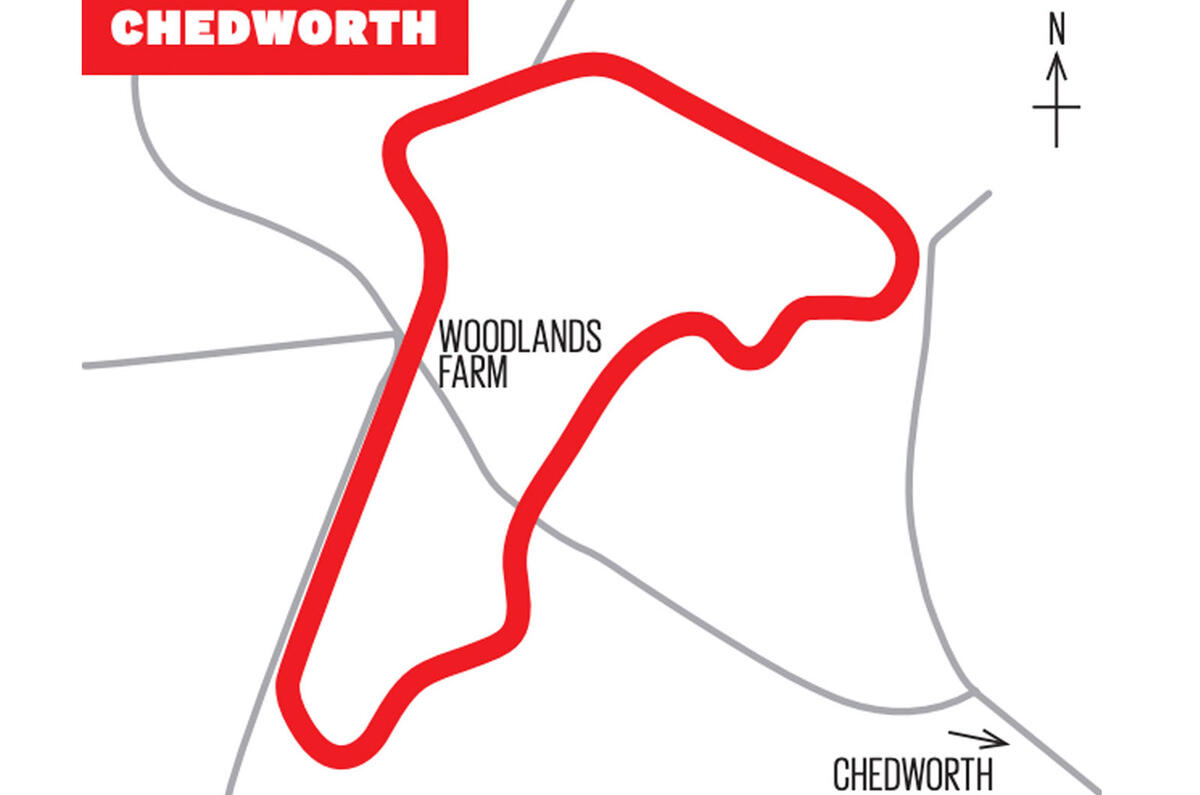 Chedworth map
