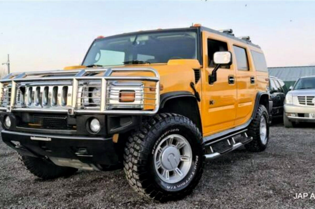 Hummer H2 - front Hummer H2 - front