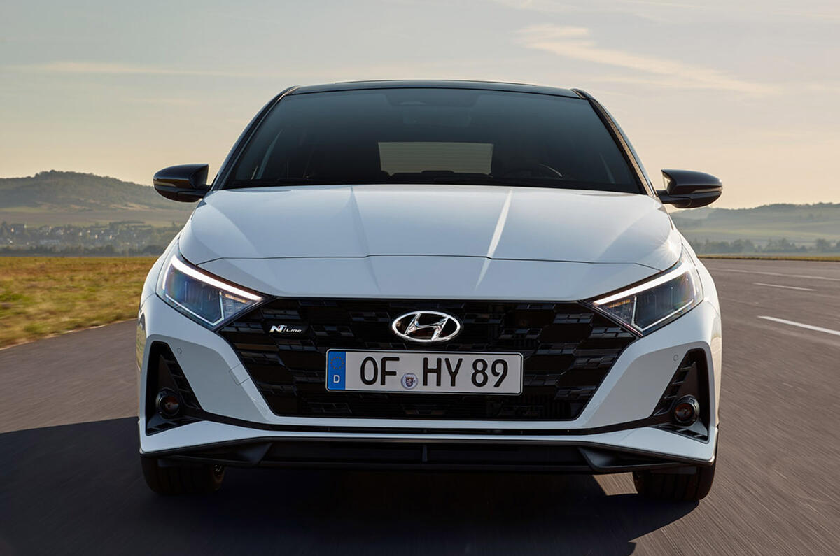 Hyundai i20 N-Line - front Hyundai i20 N-Line - front