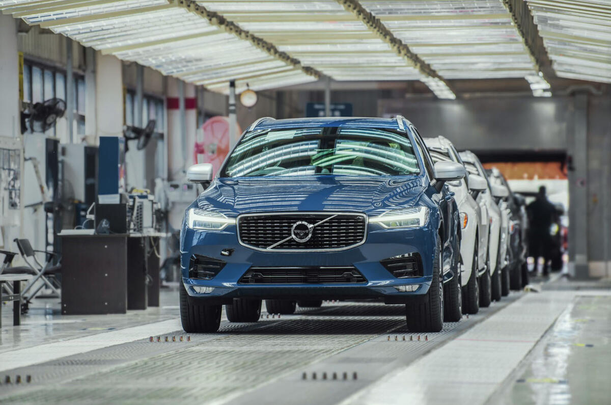 Volvo China production Volvo China production