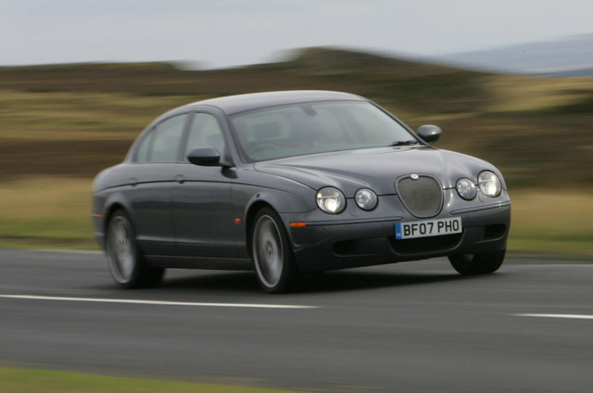 Jaguar S-Type R - hero front
