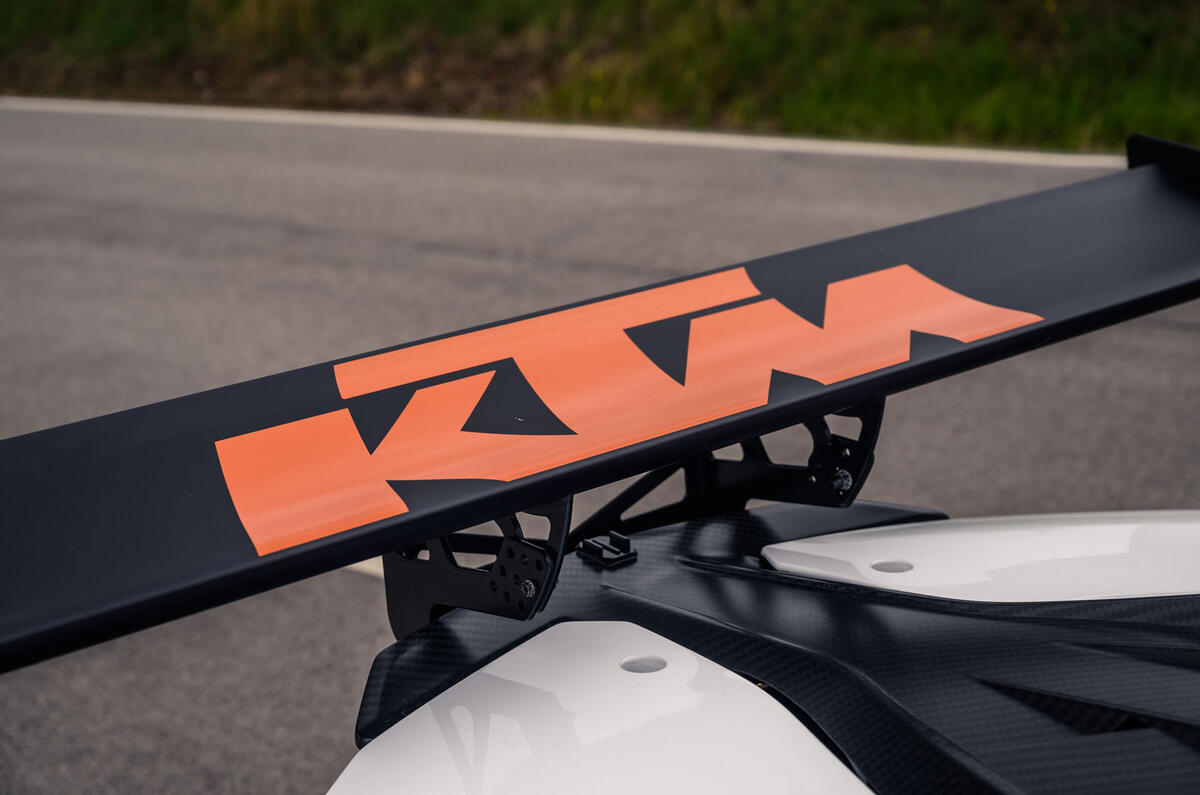 KTM Xbow Darkside developments demonstrator - wing KTM Xbow Darkside developments demonstrator - wing