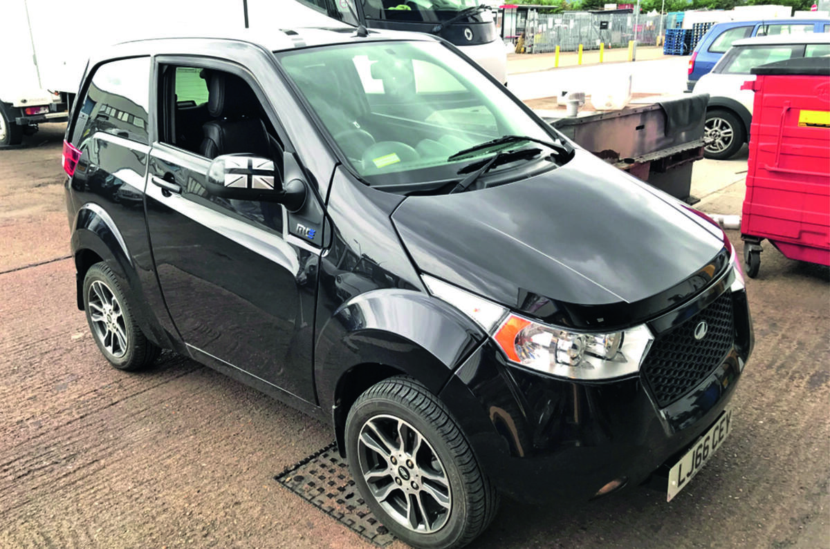 Mahindra e20 - front Mahindra e20 - front