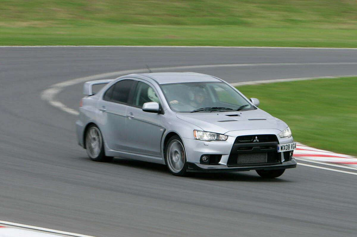 Mitsubishi Lancer Evo X - front Mitsubishi Lancer Evo X - front