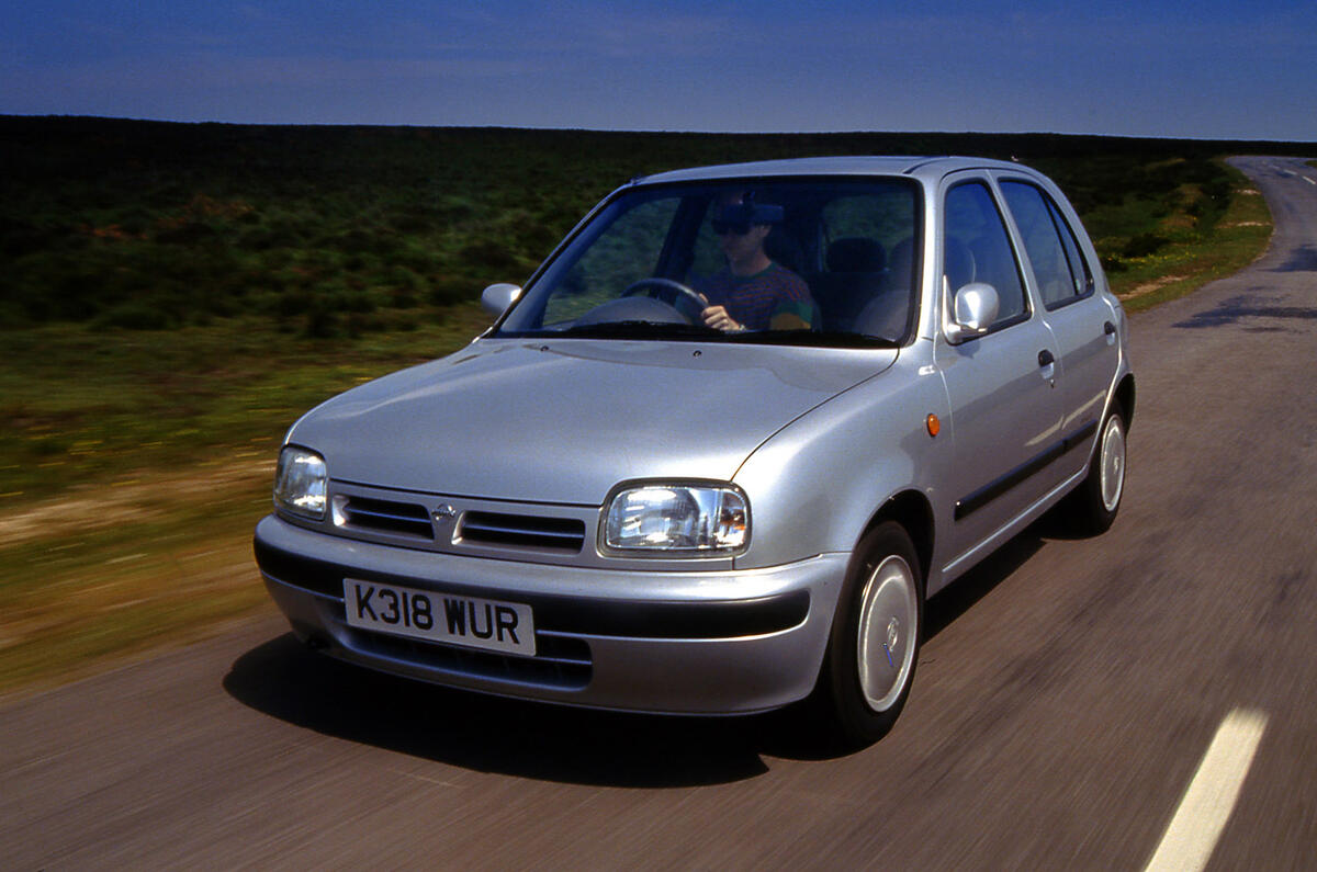 Nissan Micra Mk2 - hero front