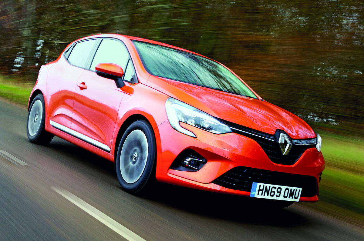 Renault Clio - front Renault Clio - front