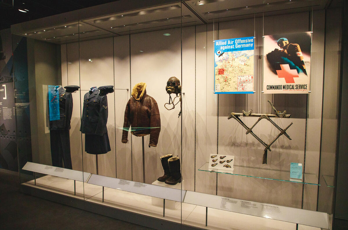 Silverstone WW2 history display - aviation Silverstone WW2 history display - aviation