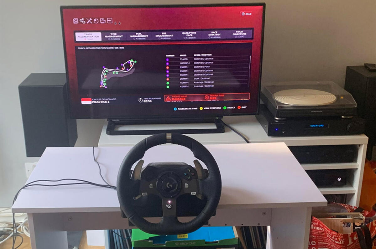 Sim racing